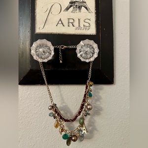 Fashion Necklace- Paris Eiffel Tower charm necklace